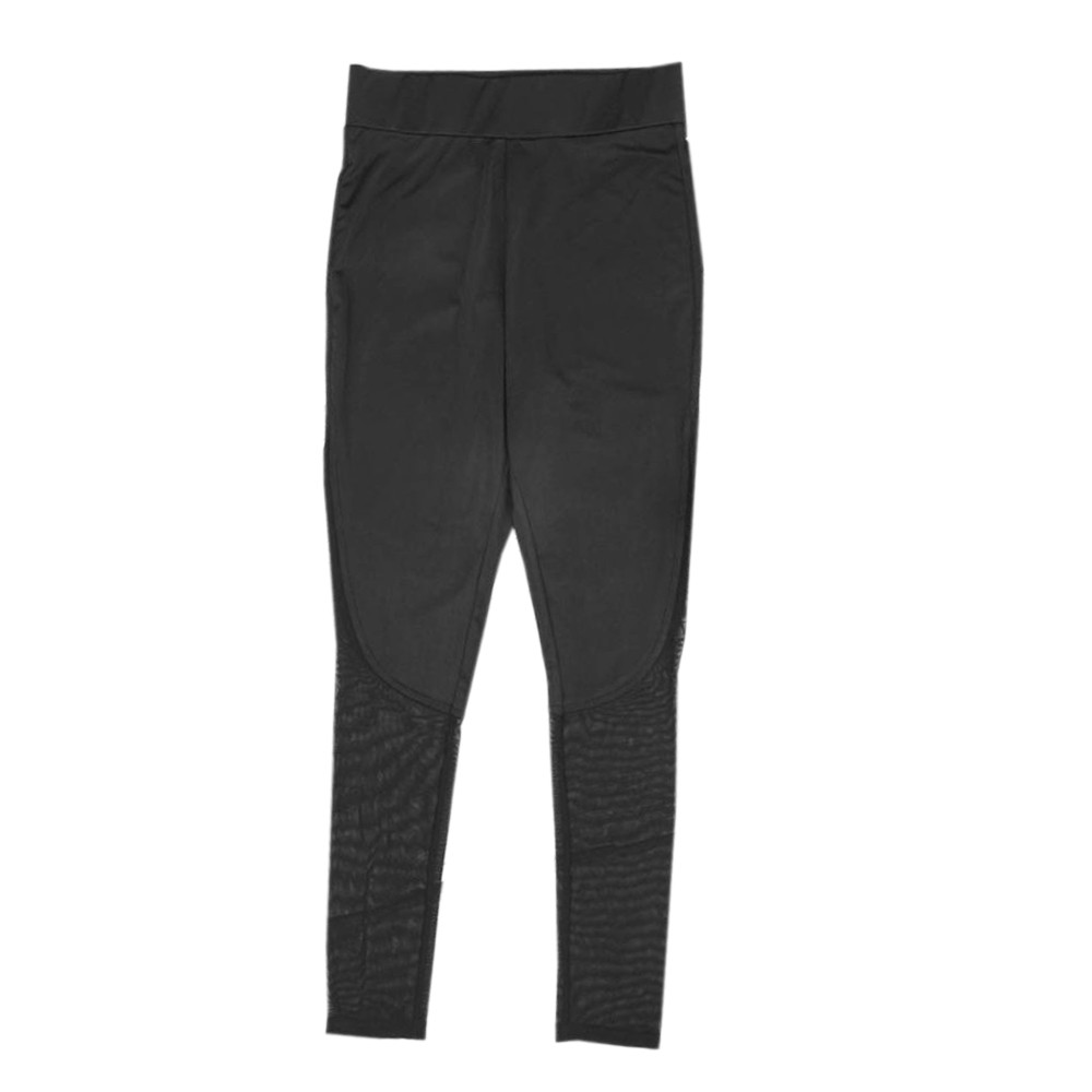 thumbnail image 4 of WILLBEST Leggins Deportivos Mujer Leggings De Fitness Para Mujer Malla De Cintura Alta Con Malla Patchwork Skinny Push Up Pant Xl, 4 of 9